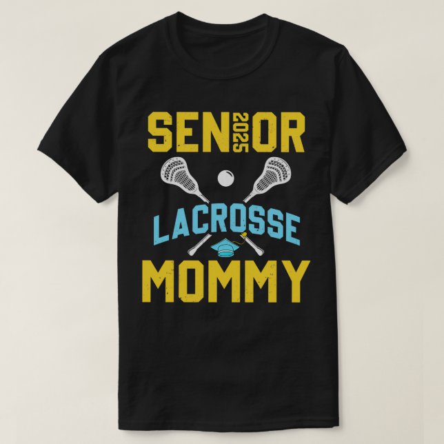 Camiseta Graduación Lacrosse Pla de Lacrosse Mommy Senior 2 (Diseño del anverso)