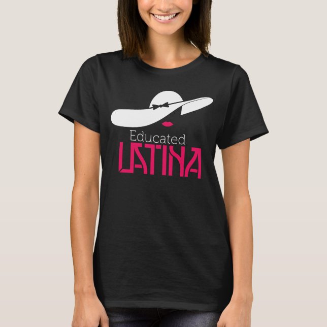 Camiseta Graduación latina educada (Anverso)