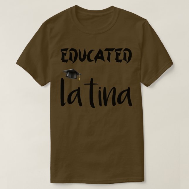 Camiseta Graduación latinaGraduación latina de doctorado la (Diseño del anverso)