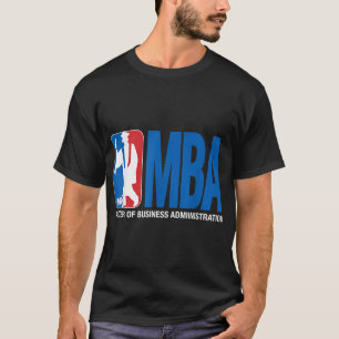 Camiseta Graduación MBA Regalo Baloncesto Tema Pun Grad Reg