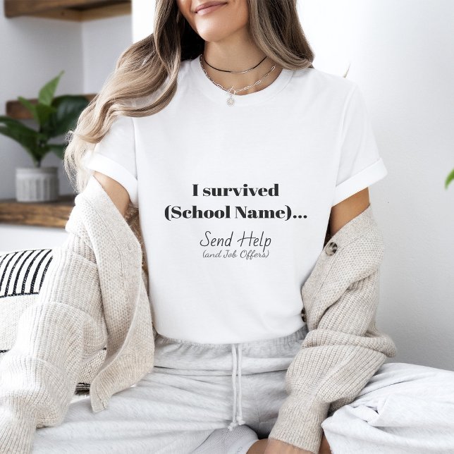 Camiseta Graduación minimalista (Subido por el creador)