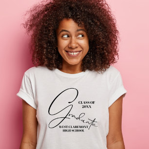 Camiseta Graduación moderna