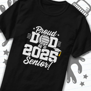 Camiseta Graduación Orgullosa de papá en clase 2025 de vole