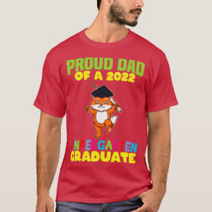 Camiseta Graduación Orgulloso Padre 2022 Graduado 12