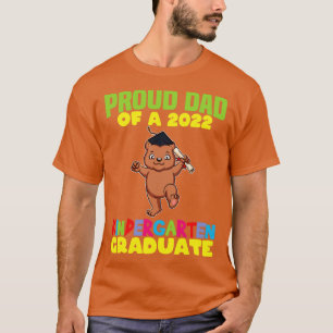 Camiseta Graduación Orgulloso Padre 2022 Graduado de jardín