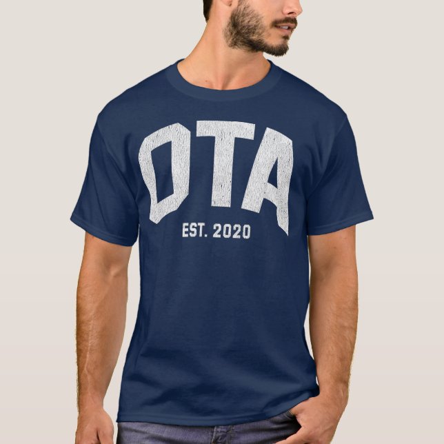 Camiseta Graduación OTA de Auxiliar Terapéutico Ocupacional (Anverso)