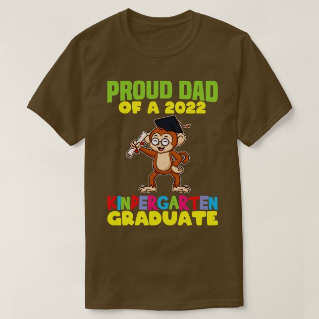 Camiseta Graduación Papá Orgulloso 2022 Graduado 1 (Diseño del anverso)