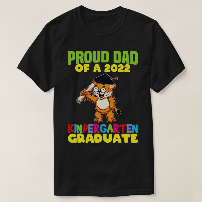 Camiseta Graduación Papá Orgulloso 2022 Graduado 2 (Diseño del anverso)