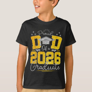 Camiseta Graduación papá senior 2026 orgulloso papá de un 2