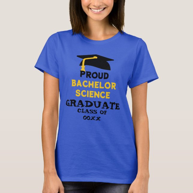 Camiseta Graduación personalizada diciendo (Anverso)