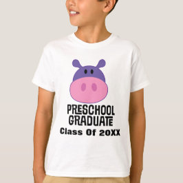 Camiseta Graduación personalizada graduado del preescolar