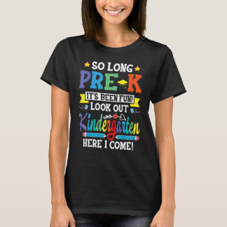 Camiseta Graduación pre-k 2023 Hasta la edad de preescolar 