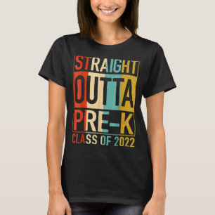 Camiseta Graduación preescolar directa fuera de primaria