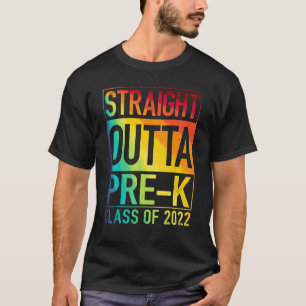 Camiseta Graduación preescolar directa fuera de primaria