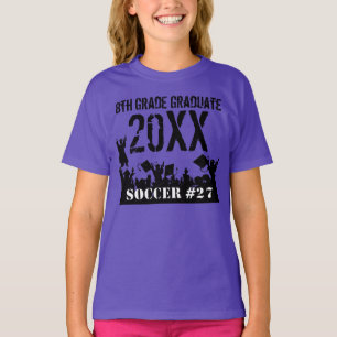 Camiseta Graduación Preescolar Jardines de Infantes 45º 6º