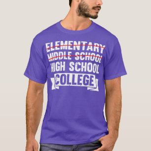Camiseta Graduación secundaria de secundaria