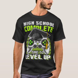 Camiseta Graduación secundaria de videojuegos completos de 