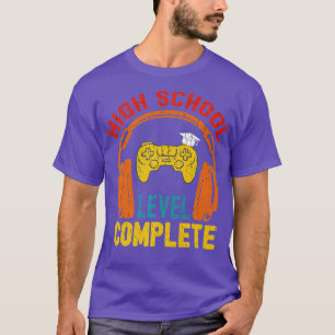 Camiseta Graduación secundaria de videojuegos completos de