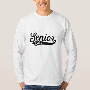 Camiseta Graduación Senior 2025 El último día de la escuela