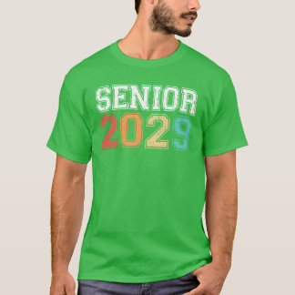 Camiseta Graduación Senior 2029 Retro
