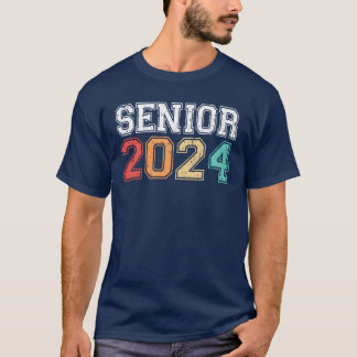 Camiseta Graduación Superior 2024 Retro Vintage retro