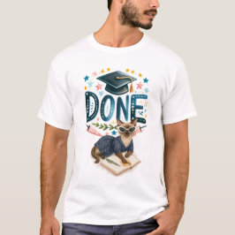Camiseta Graduación temática para los amantes del gato