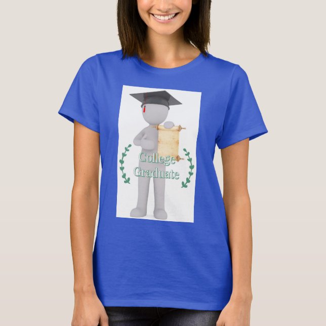 Camiseta Graduación universitaria (Anverso)