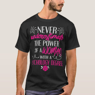 Camiseta Graduadas de Psicología para mujeres PhD PsyD