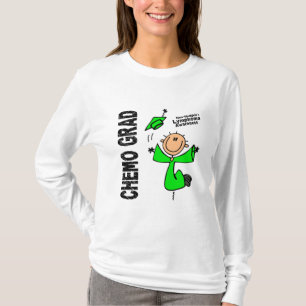 Camiseta GRADUADO 1 del linfoma CHEMO de Non-Hodgkins