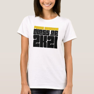 Camiseta Graduado 2021 Clase miembro orgullosa de 2K21