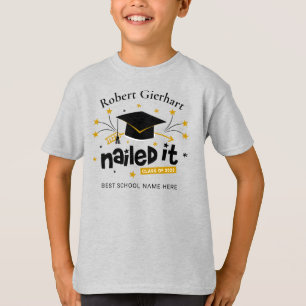 Camiseta Graduado 2023 Con Licenciatura Personalizada