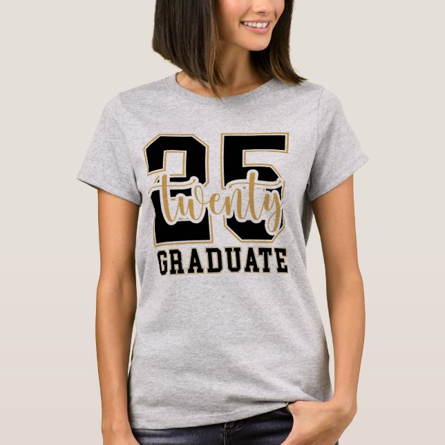 Camiseta Graduado 2025 (Anverso)