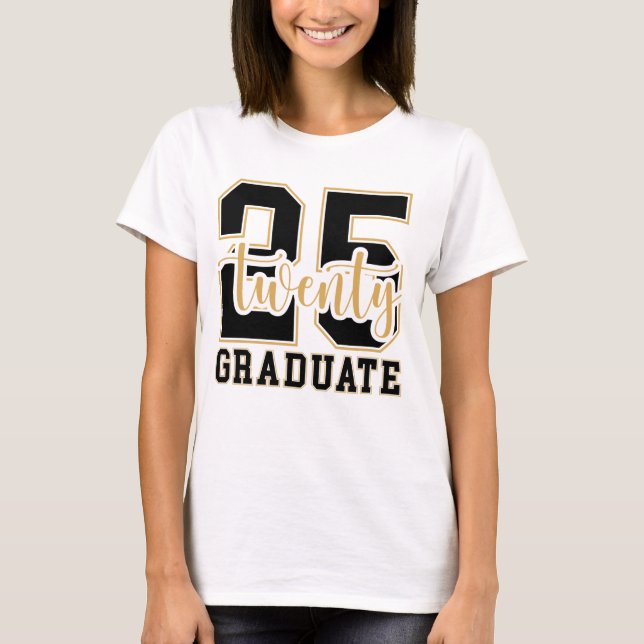 Camiseta Graduado 2025 (Anverso)