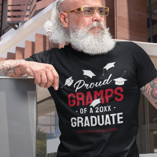 Camiseta Graduado 2025 de Black Red Orud