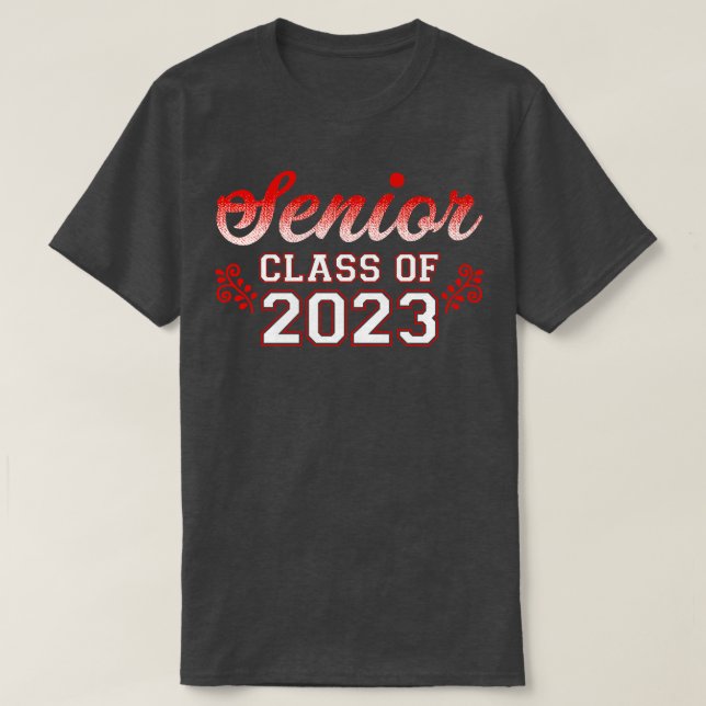 Camiseta Graduado 3 de categoría superior de 2023 (Diseño del anverso)