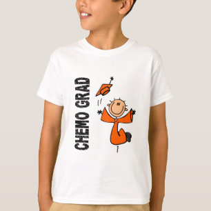 Camiseta GRADUADO anaranjado 1 (leucemia) de CHEMO