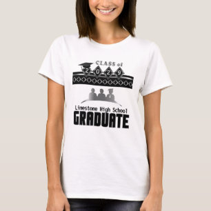 Camiseta Graduado Avanzado - Personalizar Plata
