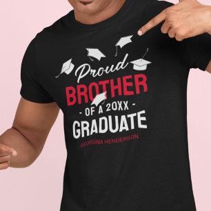 Camiseta Graduado Black Red Orud Brother 2025