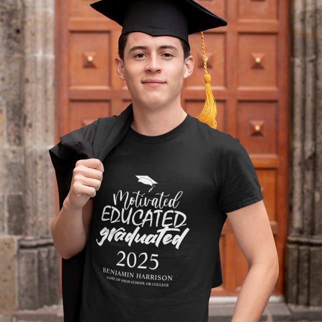 Camiseta Graduado con motivaciones | Graduación (Subido por el creador)