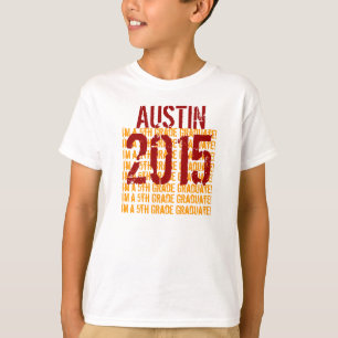 Camiseta Graduado de 5º grado o cualquier año