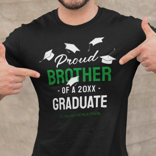 Camiseta Graduado de Black Green Orud Brother 2025