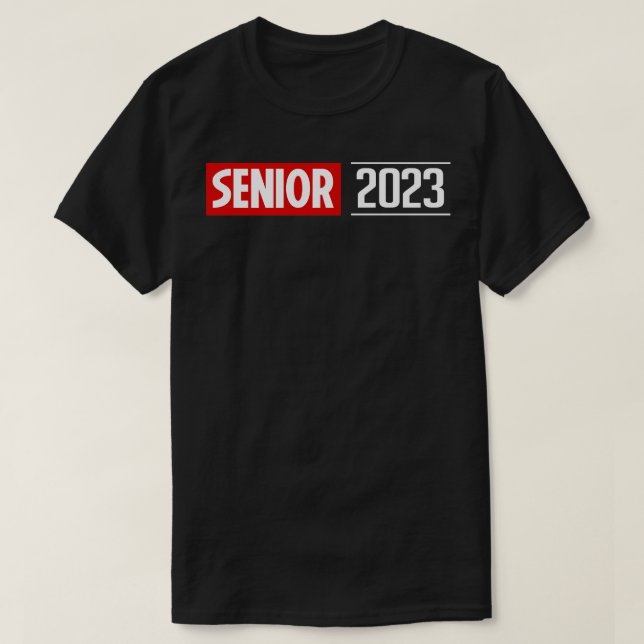 Camiseta Graduado de categoría superior 2023 de 2023 (Diseño del anverso)