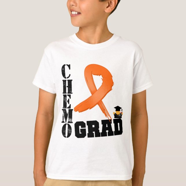 Camiseta Graduado de Chemo de la leucemia (Anverso)