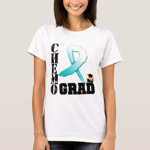 Camiseta Graduado de Chemo del cáncer de cuello del útero