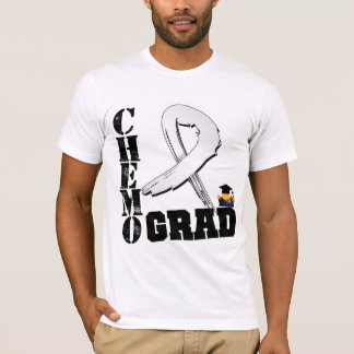 Camiseta Graduado de Chemo del cáncer de pulmón
