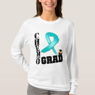 Camiseta Graduado de Chemo del cáncer ovárico