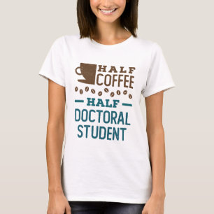 Camiseta Graduado de doctorado de media doctorado