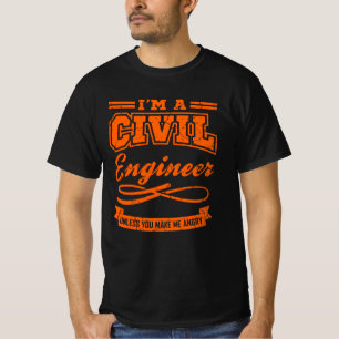 Camiseta Graduado de Ingeniería Graduada en Ingeniería Civi