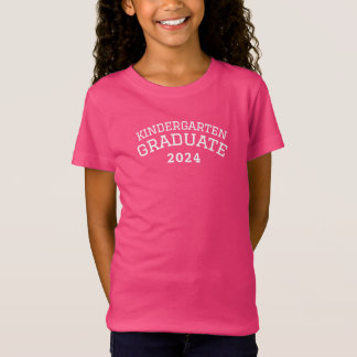 Camiseta Graduado de jardín de infancia Chicas de graduació