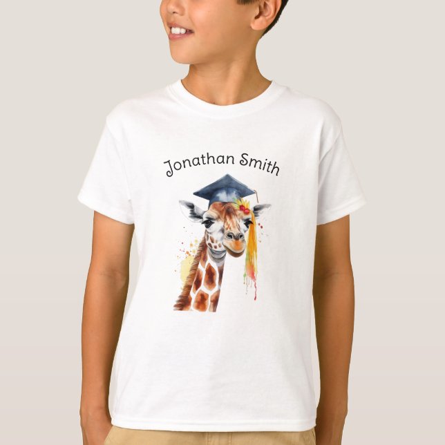 Camiseta Graduado de jardín de infancia personalizado (Anverso)